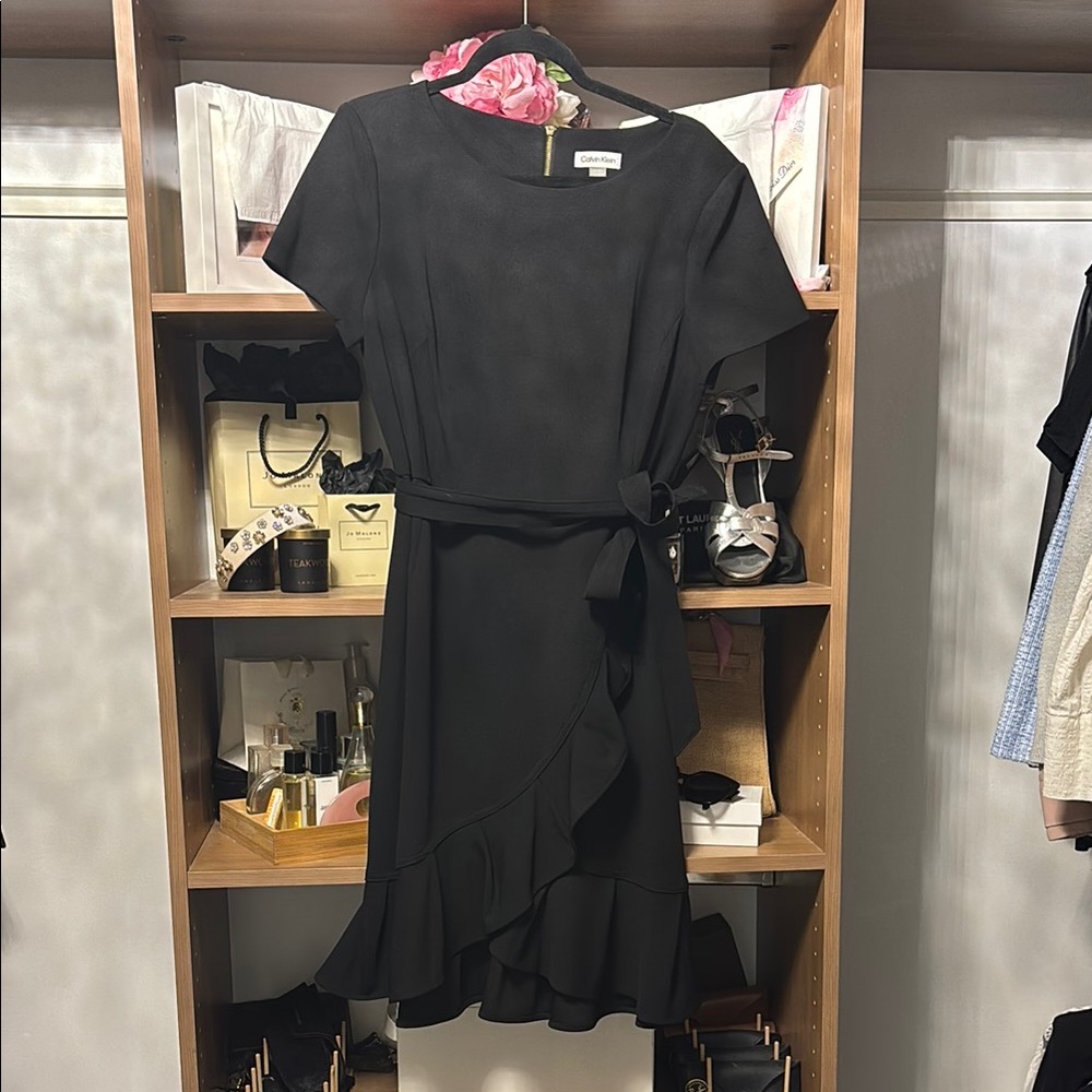 Elegant Black Dress Calvin Klein NWT Size 12